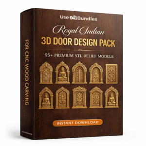 Royal Indian 3D Door Design Pack
