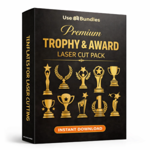 Premium Trophy & Award Laser Cut Pack